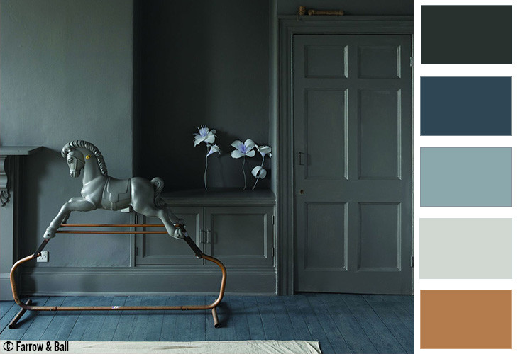 Couleurs sombres : un camaïeu de bleu, pour une déco sans pareille !